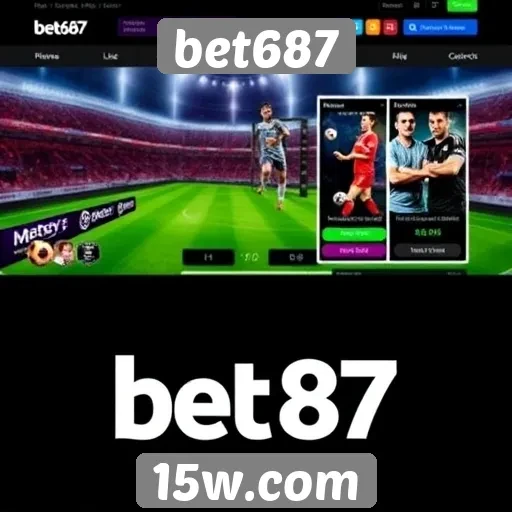 Análise da interface do usuário do site bet687